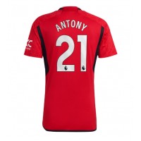 Camisa de time de futebol Manchester United Antony #21 Replicas 1º Equipamento 2023-24 Manga Curta